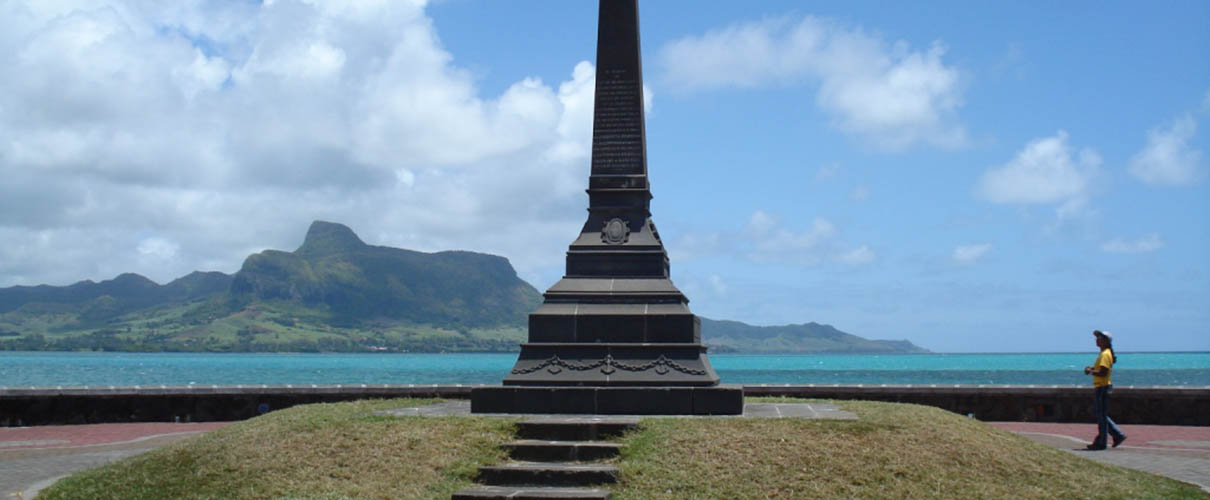 Monument Mahebourg Harbour Mahebourg Ile Maurice