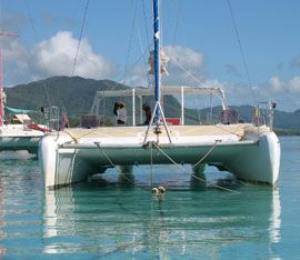 Ile Maurice Activité De Catamaran