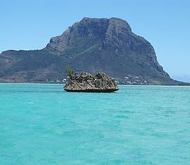 Vue sur Le Morne Brabant et vue sur Crystal Rock