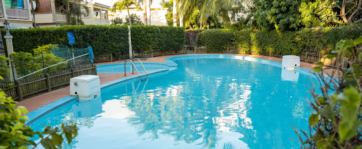 Gold Coast villas mauritius common pool