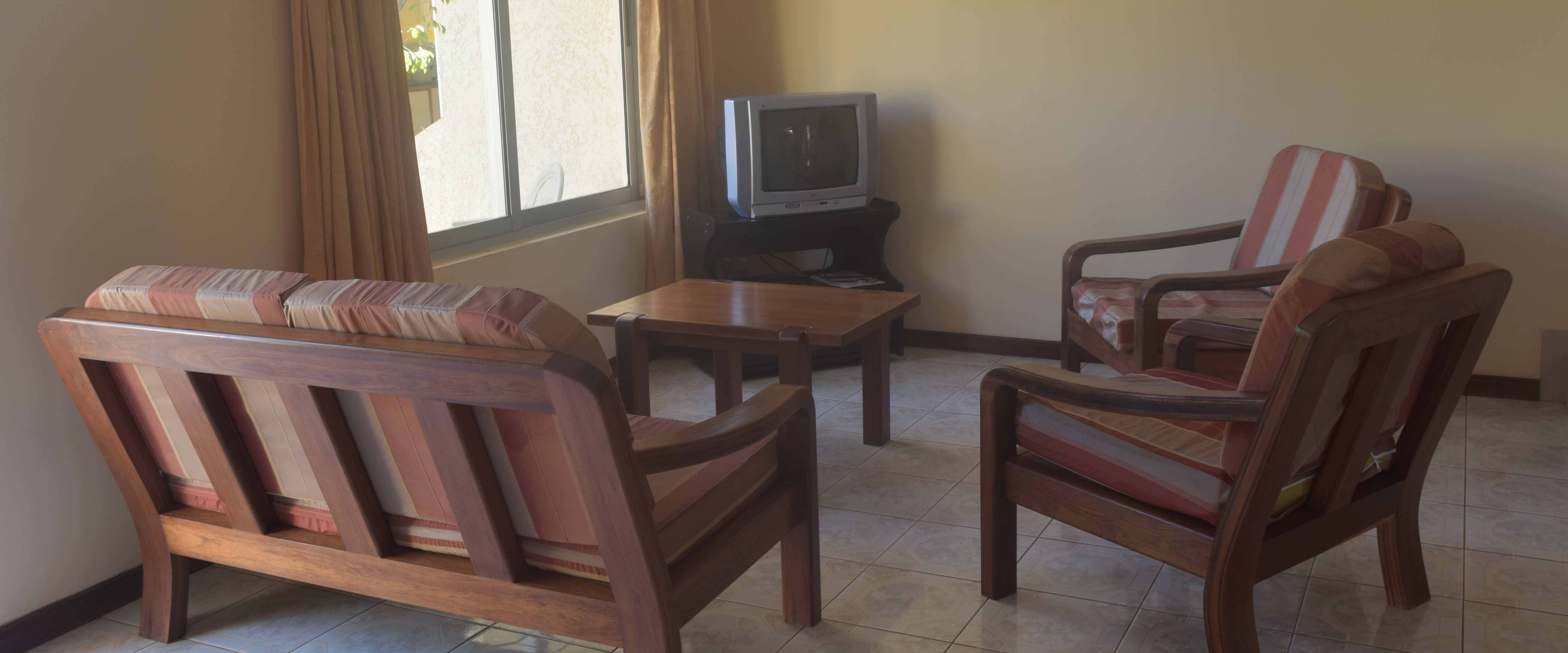 Sandy cove villas living room mauritius