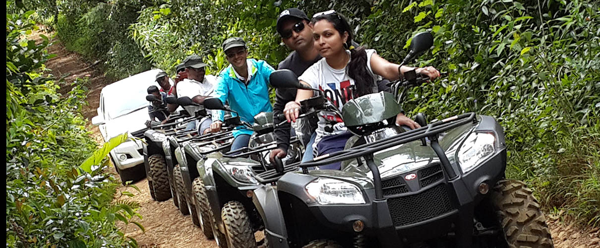 7 Cascades Lodges Quad Bike Activity Mauritius