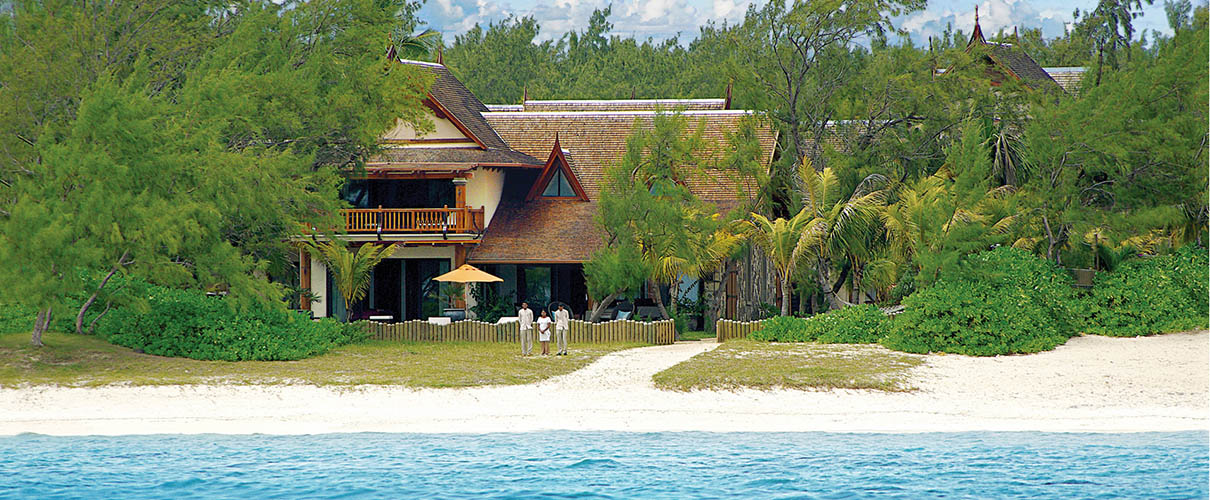 Sankhara villas poste lafayette mauritius view from the sea