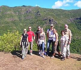 Hiking Mauritius Black River Mountain View