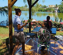 Lunch at Belle Creole Restaurant Mahebourg