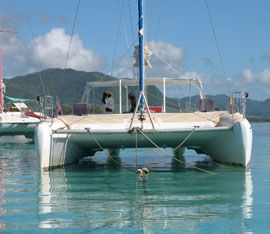 Mauritius activity catamaran