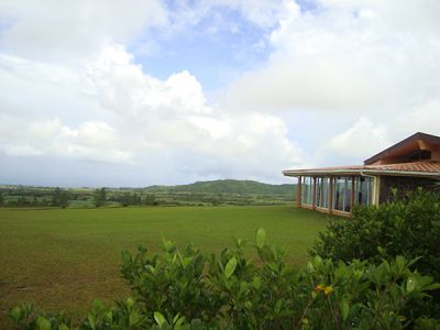 Nature and restaurant view at bois cheri