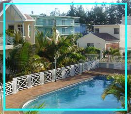 Sandy Cove Villas Complex pool View Mauritius